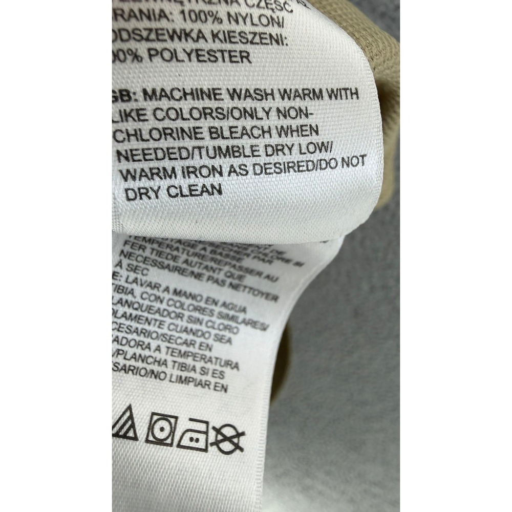 The North Face Womens 10 Regular Hiking Pants Tan Khaki Ripstop Drawstring Cargo - Picture 11 of 16